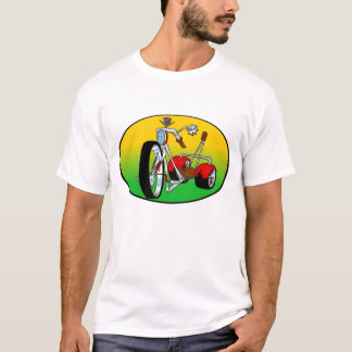 trike Dreirad kuppelte heraus T-Shirt