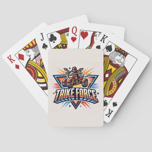 Trike Force Card Game Spielkarten (Rückseite)