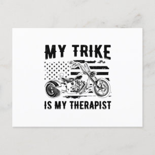 Trike-Geschenke   Motorrad-Triker Postkarte