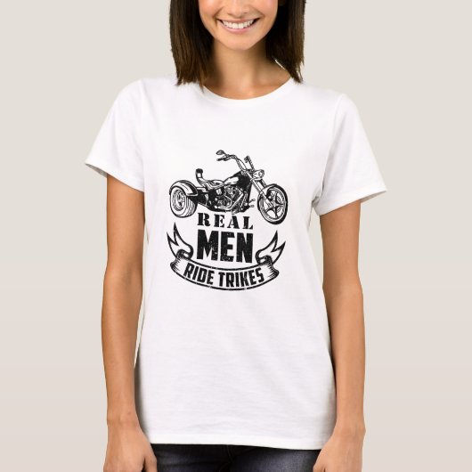 Trike Gifts for Men | Triker Trikes Motorcycle T-Shirt (Vorderseite)
