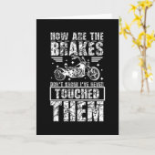 Trike Motorrad Karte (Gelbe Blume)