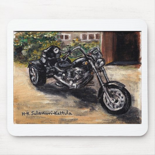 Trike Motorrad Mousepad (Vorne)