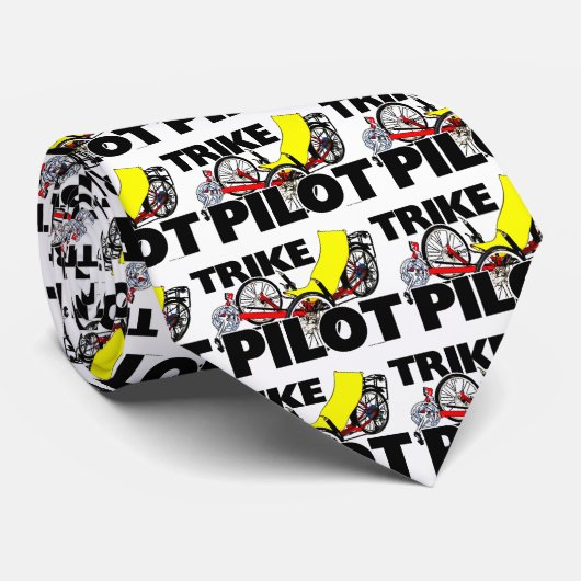 Trike Pilot Krawatte (Gerollt)