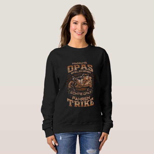 Triker Grand Tricycle Bikertrick Sweatshirt (Vorne ganz)