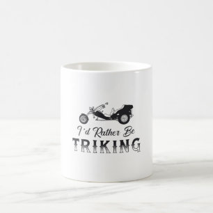 Triker Ich würde eher Triking Motor Trike Retro Kaffeetasse
