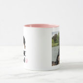 Trikolore Australian Shepherd dog Mom mit Foto Tasse (Zentrum)