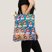 Trikolore Cat Funny Christmas Holidays Tasche (Von Nahem)