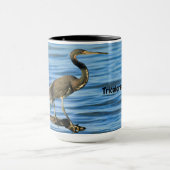 Trikolore Heron Tasse (Zentrum)