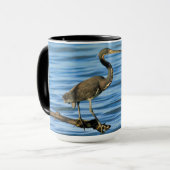 Trikolore Heron Tasse (Vorderseite Links)