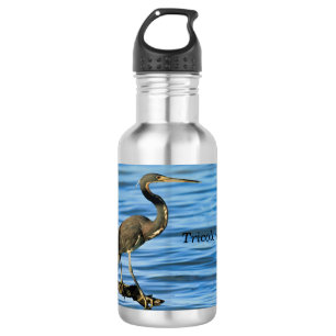 Trikolore Heron Water Flasche Edelstahlflasche
