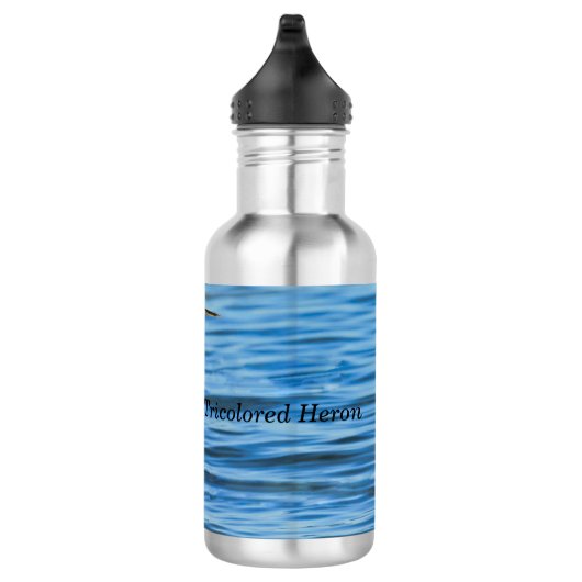Trikolore Heron Water Flasche Edelstahlflasche (Rechts)
