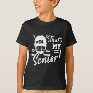 Trikot Nummer 64 Nacht Das ist mein Senior-Hockey T-Shirt