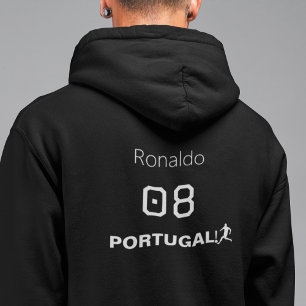 Trikot-Stil mit individuellem Namen und Nummer Hoodie