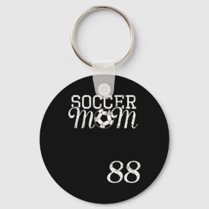 Trikotnummer 88 der Soccer-Mom Lieblingsspieler #8 Schlüsselanhänger