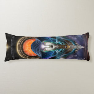Trilia - Göttin des orangen Mondes Seitenschläferkissen