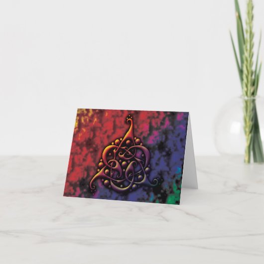 TriLink Celtic Knot Karte (Vorderseite)