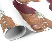 Trillarbeitstier Geschenkpapier (Rolleneckpunkt)