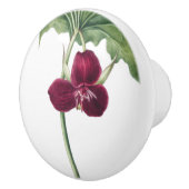 Trillium Botanisch Keramikknauf (Rechts)