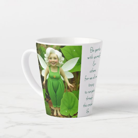 Trillium Fairy Milchtasse (Linke Ecke)