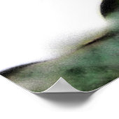 Trillium Frühjahr, Druck Poster (Ecke)