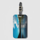 Trillium Lake Foto Oregon USA Gepäckanhänger (Vorderseite Vertikal)