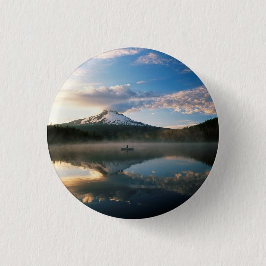Trillium Lake | Mount Hood National Forest, OR Button (Vorderseite)