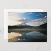 Trillium Lake | National Forest of Mount Hood, OR Postkarte (Vorne/Hinten)