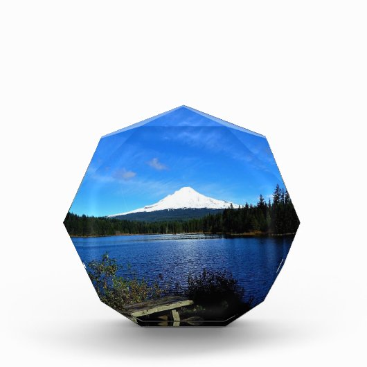 Trillium Lake, OR Fotoblock (Vorderseite)