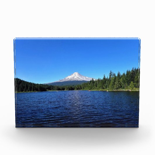 Trillium Lake, OR Fotoblock (Vorderseite)