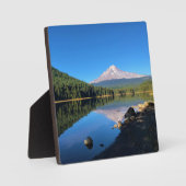 Trillium Lake, OR Fotoplatte (Vorderseite)
