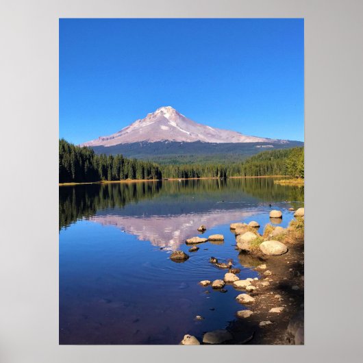 Trillium Lake, OR Poster (Vorne)