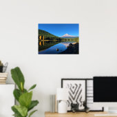 Trillium Lake, OR Poster (Heimbüro)
