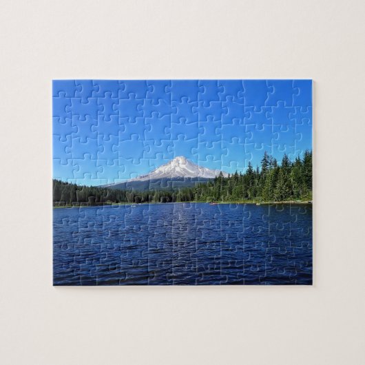 Trillium Lake, OR Puzzle (Horizontal)