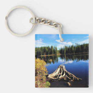 Trillium Lake, OR Schlüsselanhänger
