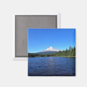 Trillium Lake, Oregon Magnet (Vorderseite/Rückseite)