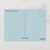 Trillium Lake Oregon Postkarte (Rückseite)