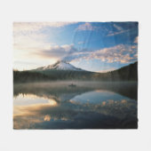 Trillium-See| Nationalwald des Mount Hood, ODER Fleecedecke (Vorderseite (Horizontal))