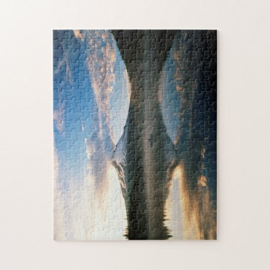 Trillium-See| Nationalwald des Mount Hood, ODER Puzzle (Vertikal)