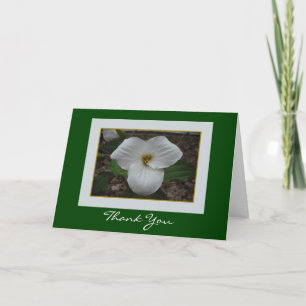 Trillium Thank You Dankeskarte