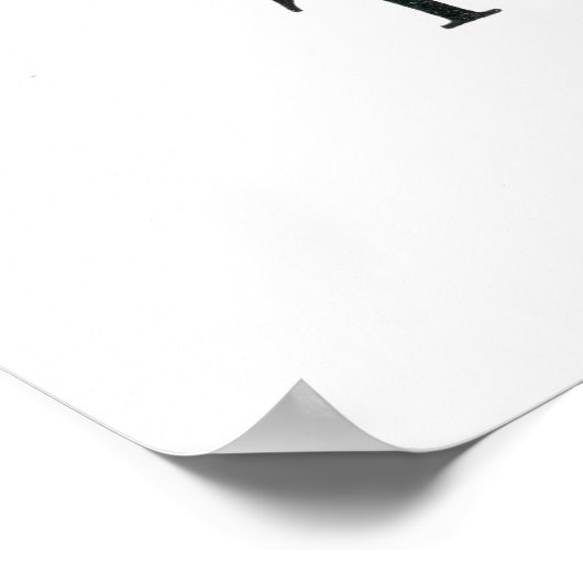 Trillium und Tiger-Lily Poster (Ecke)