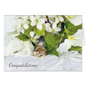 Trillium Wedding Bouquet mit Rings (Vorderseite (Horizontal))