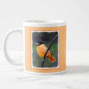 Trillori-Gemälde - Originale Vogelkunst Jumbo-Tasse