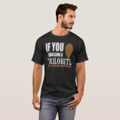 Trilobite Fossil Junters Future Paläontologe Geo T-Shirt (Vorne ganz)