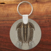 Trilobite Fossil Keychain Schlüsselanhänger (Vorderseite)