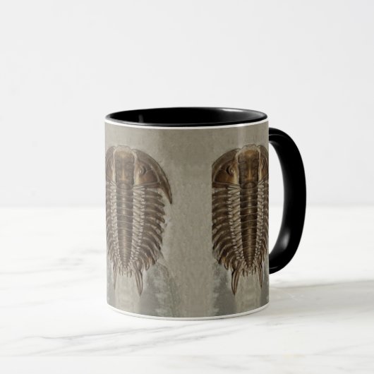 Trilobite Fossil-Tasse Tasse (VorderseiteRechts)