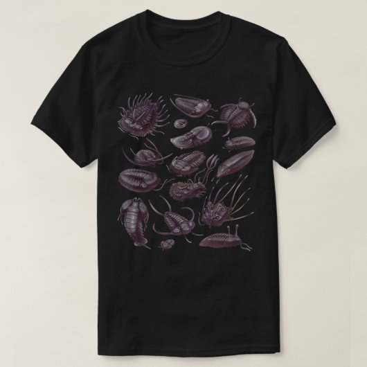Trilobite Fossilien 2 T-Shirt (Design vorne)