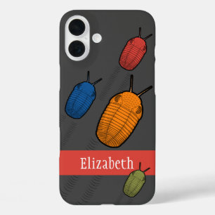 Trilobite Migration - prähistorisches Tier iPhone 16 Plus Hülle