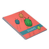 Trilobite Migration - prähistorisches Tier Notizblock (Rechte Seite)