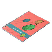 Trilobite Migration - prähistorisches Tier Notizblock (Linke Seite)