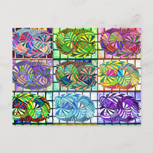 Trilobite Postkarte (Vorderseite)